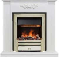 Каминокомплект Lumsden - Белый дуб с очагом Cavendish