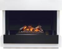 Каминокомплект Cube - Белый с черным с очагом Cassette 600 NH