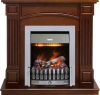 Каминокомплект Boston - Темный дуб (Высота 925см) с очагом Danville Chrome FB2