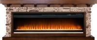 Каминокомплект Chalet 60 - Темный дуб с очагом Vision 60 LED
