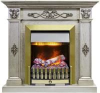 Каминокомплект Derby - Old silver с очагом Danville Antique Brass FB2