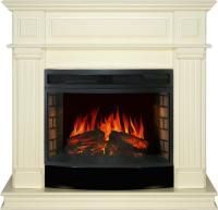 Каминокомплект Atlanta - Слоновая кость с очагом Dioramic 25 LED FX