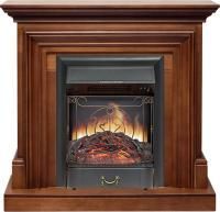 Каминокомплект Bradford - Орех с очагом Majestic FX Black