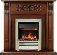 Каминокомплект Venice - Махагон коричневый антик с очагом Cavendish