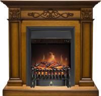 Каминокомплект Verona - Дуб антик с очагом Fobos FX Black