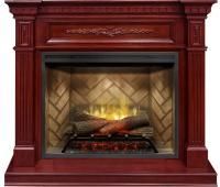 Каминокомплект Luxemburg - Темная вишня с очагом Revillusion RBF30