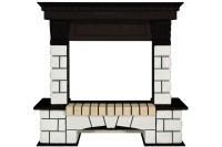 Портал Pierre Luxe - Белый / Венге