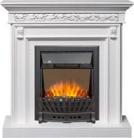 Каминокомплект Valletta - Белый (Ширина 1040 мм) с очагом Aspen Black