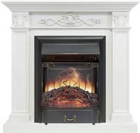 Каминокомплект Verona - Белый дуб с очагом Majestic FX Black