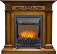 Каминокомплект Verona - Дуб антик с очагом Aspen Black