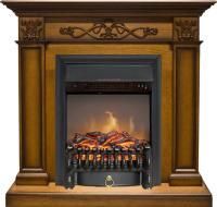 Каминокомплект Verona - Дуб антик с очагом Fobos FX M Black