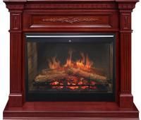 Каминокомплект Luxemburg - Темная вишня с очагом Symphony 30'' DF3020-INT
