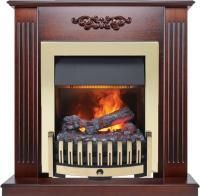 Каминокомплект Lumsden - Махагон коричневый антик с очагом Danville Brass FB2