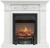 Каминокомплект Verona - Белый дуб с очагом Fobos FX M Black