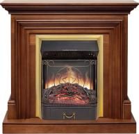 Каминокомплект Bradford - Орех с очагом Majestic FX M Brass