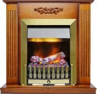 Каминокомплект Lumsden - Дуб антик с очагом Danville Antique Brass FB2