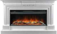 Каминокомплект Chelsea - Белый (Ширина 1350 мм) с очагом Vision 42 LOG LED