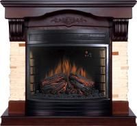 Каминокомплект Malta - Темный дуб с очагом Dioramic 28 LED FX
