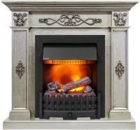 Каминокомплект Derby - Old silver с очагом Danville Black FB2
