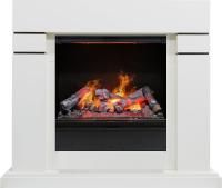 Каминокомплект Lindos - Алебастр с очагом Engine 56-600 LL