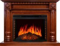 Каминокомплект Edinburg - Орех с очагом Dioramic 33 LED FX