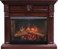 Каминокомплект Sheffield - Темная вишня с очагом Symphony 30'' DF3020-INT