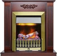 Каминокомплект Lumsden - Махагон коричневый антик с очагом Danville Antique Brass FB2