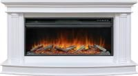 Каминокомплект Rome  - Белый с очагом Vision 42 LOG LED