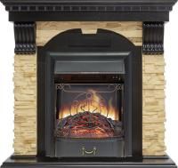 Каминокомплект Dublin - Венге / Сланец с очагом Majestic FX Black