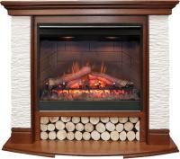 Каминокомплект Country - Орех/Сланец белый с очагом Symphony 26'' DF2608-INT