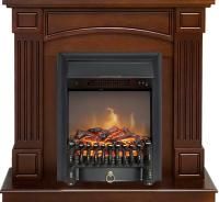 Каминокомплект Boston - Темный дуб (Высота 925см) с очагом Fobos FX M Black