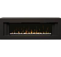 Каминокомплект Line - Черный с очагом Ignite XLF50