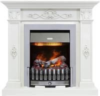 Каминокомплект Derby - Белый дуб с очагом Danville Chrome FB2