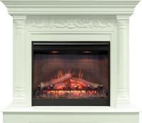 Каминокомплект Sicilia - Белый дуб с очагом Symphony 26'' DF2608-INT