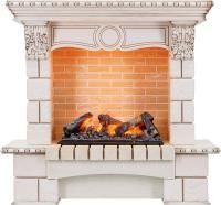 Каминокомплект Pierre Luxe угловой - Слоновая кость / Шампань с очагом Cassette 600 NH