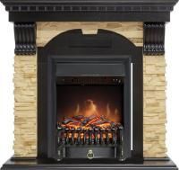 Каминокомплект Dublin - Венге / Сланец с очагом Fobos FX Black
