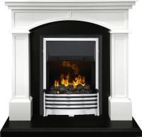 Каминокомплект Langford - Белый с черным с очагом Flagstaff