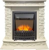 Каминокомплект Luzern - Слоновая кость с очагом Aspen Black