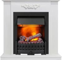 Каминокомплект Lumsden - Белый дуб с очагом Danville Black FB2