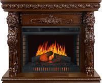 Каминокомплект Windsor - Темный дуб с очагом Vision 30 EF LED FX