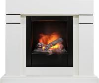 Каминокомплект Lindos - Алебастр с очагом Engine 56-400