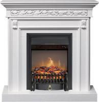 Каминокомплект Valletta - Белый (Ширина 1040 мм) с очагом Fobos FX M Black