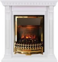 Каминокомплект Orlean - Белый дуб с очагом Atherton