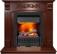Каминокомплект Sorrento угловой - Орех с очагом Danville Black FB2