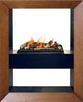 Каминокомплект Boxx - Орех с очагом Cassette 600 LNH-INT (с дровами)