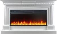 Каминокомплект Chelsea - Белый (Ширина 1350 мм) с очагом Vision 42 LED