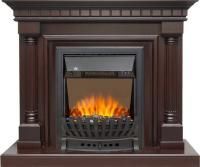 Каминокомплект Dallas - Темный дуб с очагом Aspen Black