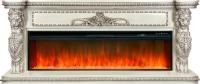 Каминокомплект Windsor 60 - Слоновая кость с темной патиной с очагом Vision 60 LED