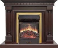 Каминокомплект Dallas - Темный дуб с очагом Majestic FX M Brass