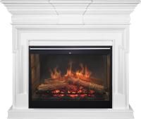 Каминокомплект Torino - Белый с очагом Symphony 30'' DF3020-INT
